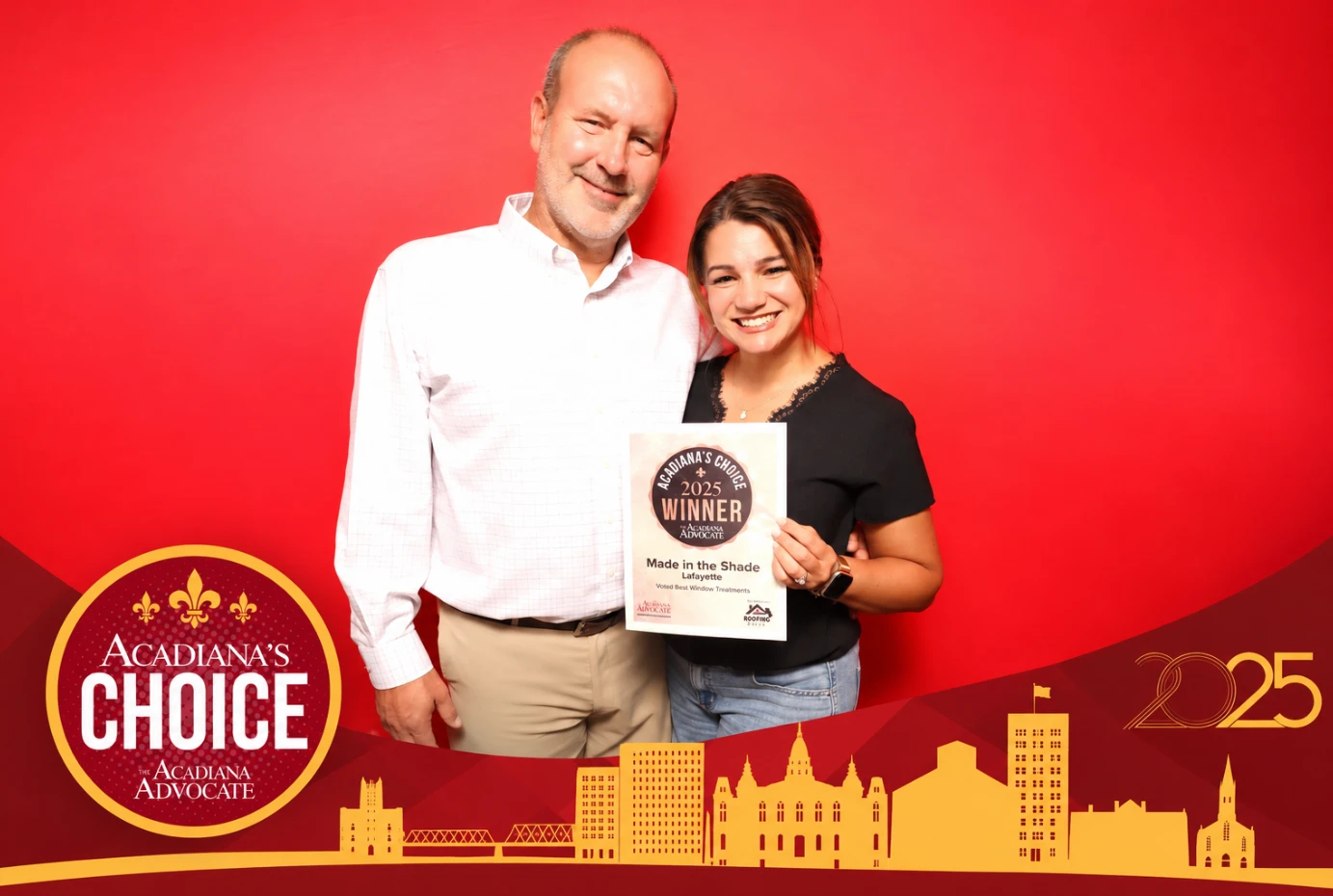 Acadiana's Choice 2024 Gold Winner badge